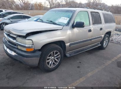 2002 CHEVROLET SUBURBAN 1500 LS Champagne  Flexible Fuel 1GNEC16Z72J136848 photo #3