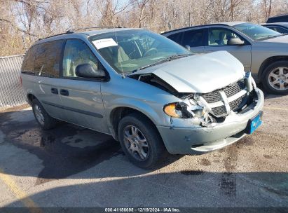 2003 DODGE CARAVAN SE Silver  Flexible Fuel 1D4GP25323B208742 photo #1