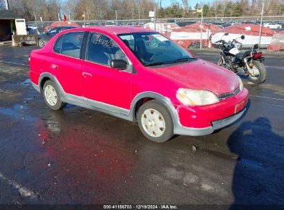 2001 TOYOTA ECHO Red  Gasoline JTDBT123X10119219 photo #1