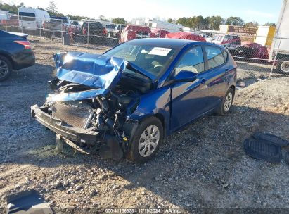 2017 HYUNDAI ACCENT SE Blue  Gasoline KMHCT5AE2HU312736 photo #3