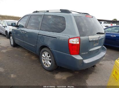 2006 KIA SEDONA EX/LX Blue  Gasoline KNDMB233266085992 photo #4