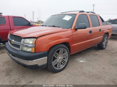 2004 CHEVROLET AVALANCHE 1500 Orange  Gasoline 3GNEC12T94G229859 photo #3