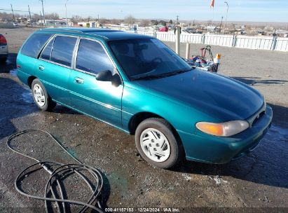 1997 FORD ESCORT LX Green  Gasoline 1FALP15P3VW100821 photo #1