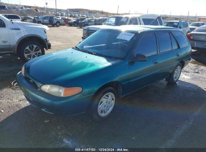 1997 FORD ESCORT LX Green  Gasoline 1FALP15P3VW100821 photo #3