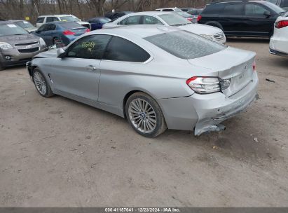 2014 BMW 428I XDRIVE Silver  Gasoline WBA3N5C53EF716542 photo #4