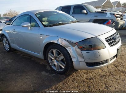 2003 AUDI TT 1.8L Silver  Gasoline TRUSC28N131022069 photo #1