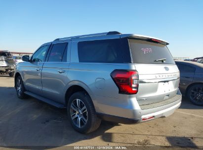 2024 FORD EXPEDITION LIMITED MAX Silver  Gasoline 1FMJK1K81REA53972 photo #4