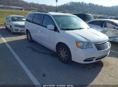 2015 CHRYSLER TOWN & COUNTRY LX White  Flexible Fuel 2C4RC1AGXFR675286 photo #1