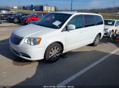 2015 CHRYSLER TOWN & COUNTRY LX White  Flexible Fuel 2C4RC1AGXFR675286 photo #3