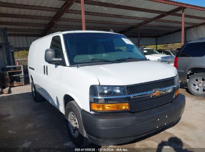 2020 CHEVROLET EXPRESS CARGO RWD 2500 REGULAR WHEELBASE WT White  Gasoline 1GCWGAFP9L1273162 photo #1