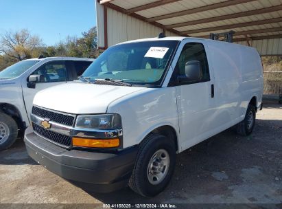 2020 CHEVROLET EXPRESS CARGO RWD 2500 REGULAR WHEELBASE WT White  Gasoline 1GCWGAFP9L1273162 photo #3