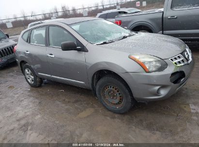 2014 NISSAN ROGUE SELECT S Gray  Gasoline JN8AS5MV8EW707289 photo #1