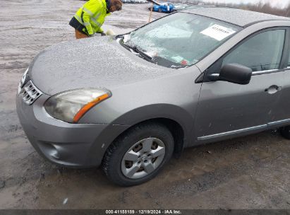 2014 NISSAN ROGUE SELECT S Gray  Gasoline JN8AS5MV8EW707289 photo #3