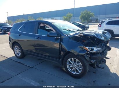 2021 CHEVROLET EQUINOX FWD LT Gray  Gasoline 2GNAXKEV1M6146492 photo #1