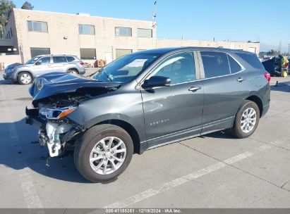 2021 CHEVROLET EQUINOX FWD LT Gray  Gasoline 2GNAXKEV1M6146492 photo #3