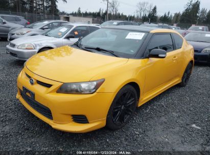 2012 SCION TC RELEASE SERIES 7.0 Yellow  Gasoline JTKJF5C78C3024003 photo #3