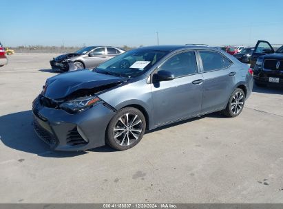 2017 TOYOTA COROLLA SE Gray  Gasoline 5YFBURHE8HP661679 photo #3