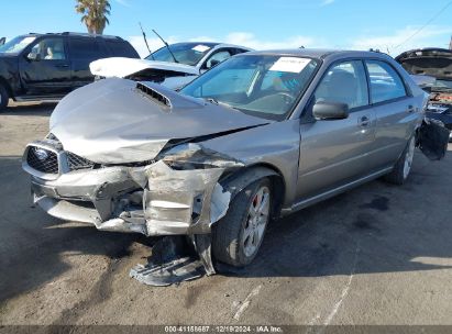 2006 SUBARU IMPREZA WRX/WRX LIMITED/WRX TR Gray  Gasoline JF1GD79616G505442 photo #3