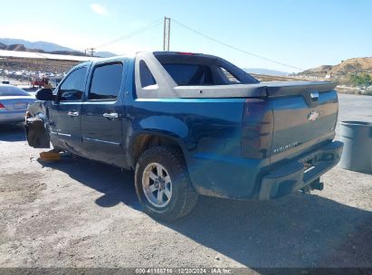 2007 CHEVROLET AVALANCHE 1500 LS Blue  Flexible Fuel 3GNEC12067G147937 photo #4