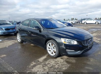 2016 VOLVO S60 T5 DRIVE-E PREMIER Black  Gasoline YV126MFK2G2401582 photo #1