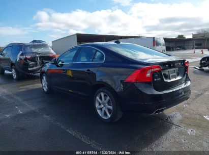 2016 VOLVO S60 T5 DRIVE-E PREMIER Black  Gasoline YV126MFK2G2401582 photo #4