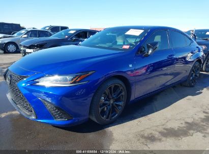 2021 LEXUS ES 350 F SPORT Blue  Gasoline 58AHZ1B18MU094474 photo #3