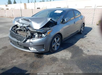 2018 KIA FORTE S Gray  Gasoline 3KPFL4A76JE175110 photo #3