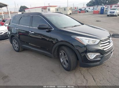 2013 HYUNDAI SANTA FE GLS Black  Gasoline KM8SM4HFXDU015001 photo #1