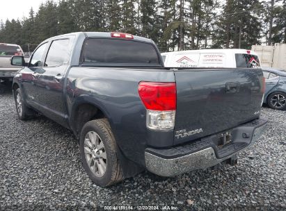 2010 TOYOTA TUNDRA CREWMAX LIMITED Gray  Gasoline 5TFHY5F16AX152513 photo #4