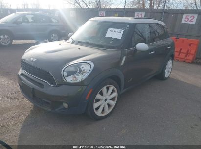 2012 MINI COOPER S COUNTRYMAN Gray  Gasoline WMWZC5C5XCWL58031 photo #3