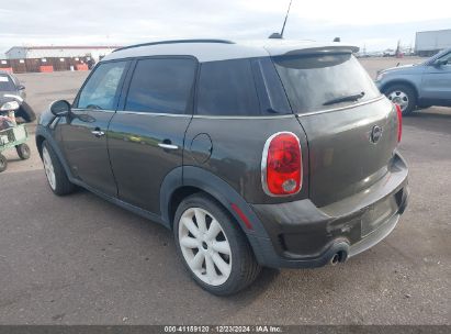 2012 MINI COOPER S COUNTRYMAN Gray  Gasoline WMWZC5C5XCWL58031 photo #4