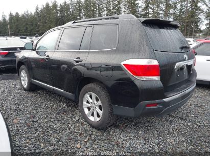 2011 TOYOTA HIGHLANDER SE V6 Black  Gasoline 5TDBK3EH4BS083953 photo #4