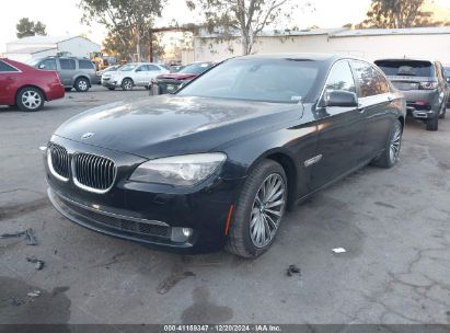 2011 BMW 750LI Black  Gasoline WBAKB8C50BCY65347 photo #3