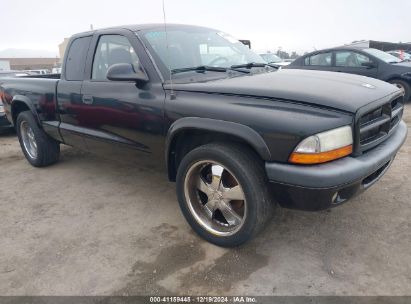 2003 DODGE DAKOTA SPORT Black  Gasoline 1D7HL32N93S222944 photo #1