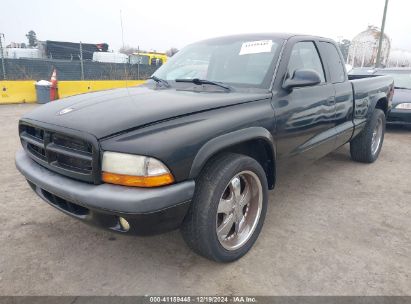 2003 DODGE DAKOTA SPORT Black  Gasoline 1D7HL32N93S222944 photo #3