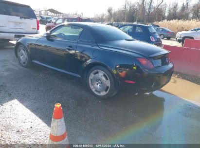 2003 LEXUS SC 430 Black  Gasoline JTHFN48Y130042869 photo #4