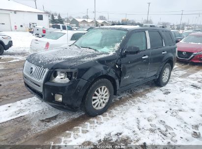 2009 MERCURY MARINER HYBRID Black  Hybrid 4M2CU29369KJ26062 photo #3