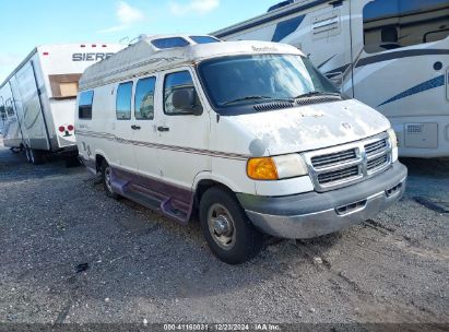 2002 DODGE RAM VAN 3500 CONVERSION White  Gasoline 2B6KB31YX2K145755 photo #1