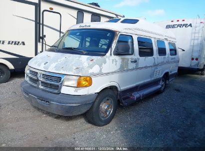 2002 DODGE RAM VAN 3500 CONVERSION White  Gasoline 2B6KB31YX2K145755 photo #3