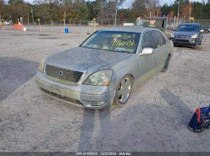 2001 LEXUS LS 430 Silver  Gasoline JTHBN30FX10037878 photo #3