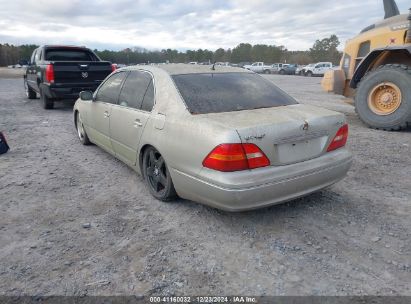 2001 LEXUS LS 430 Silver  Gasoline JTHBN30FX10037878 photo #4