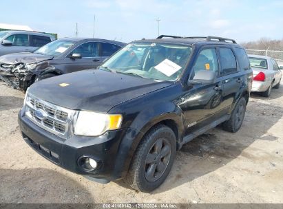 2008 FORD ESCAPE XLT Black  Gasoline 1FMCU93178KE76333 photo #3