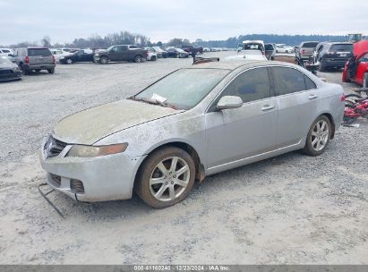 2005 ACURA TSX Silver  Gasoline JH4CL96845C018124 photo #3