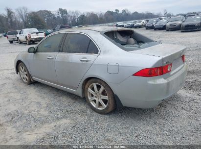 2005 ACURA TSX Silver  Gasoline JH4CL96845C018124 photo #4