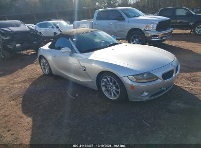 2005 BMW Z4 2.5I Silver  Gasoline 4USBT33585LR69747 photo #1