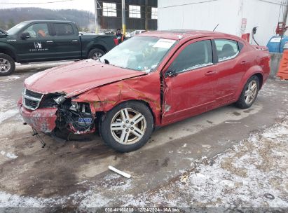 2010 DODGE AVENGER R/T Red  Gasoline 1B3CC5FB1AN231330 photo #3