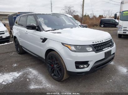 2016 LAND ROVER RANGE ROVER SPORT Gray  Gasoline SALWR2EF9GA563912 photo #1