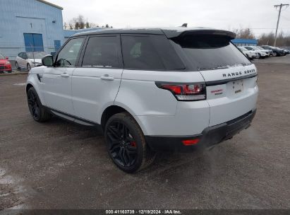 2016 LAND ROVER RANGE ROVER SPORT Gray  Gasoline SALWR2EF9GA563912 photo #4