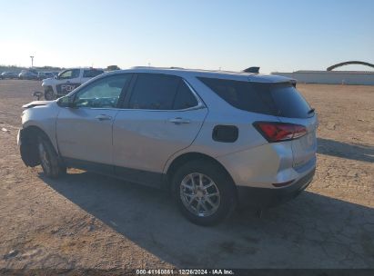 2022 CHEVROLET EQUINOX AWD LT Silver  Gasoline 3GNAXUEV4NL188020 photo #4