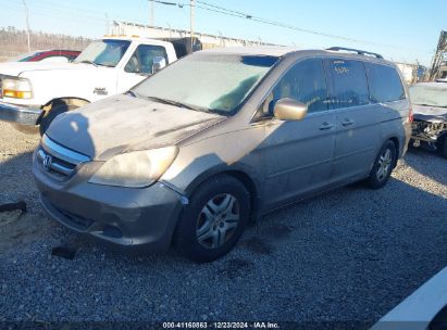 2007 HONDA ODYSSEY EX-L Tan  Gasoline 5FNRL38627B102940 photo #3